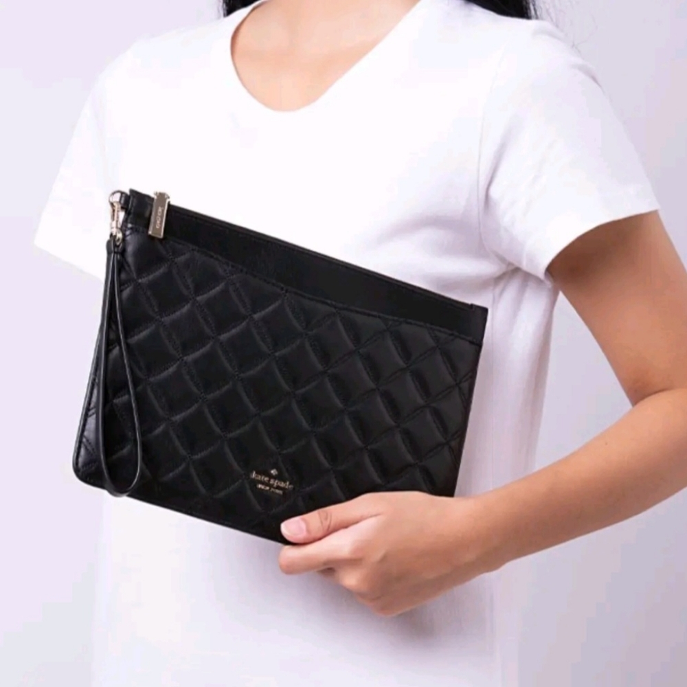 Kate Spade Natalia larhe clutch/wristlet